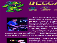 Tablet Screenshot of beggarstombband.com